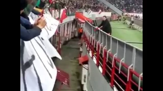 Pitch Invader Escapes Security At Football Match