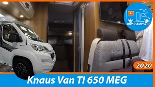 Compact German Semi Integrated | Knaus Van TI 650 MEG | 7m | motorhome tour