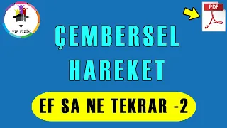 Çembersel Hareket Efsane Tekrar -2 | PDF | AYT Fizik