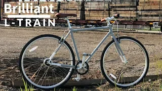 Brilliant L-Train Belt Drive Commuter Bicycle - Nexus 7 Speed