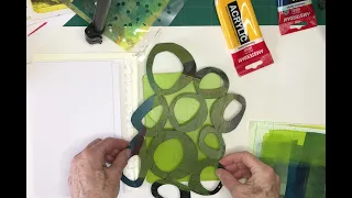 Jennifer Love Demonstrates Monoprinting with Gelli Plates