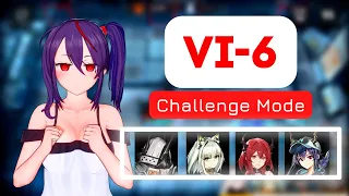 [Arknights] VI-6 | Challenge Mode - 5 Operator