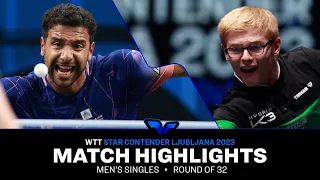 Felix Lebrun vs Omar Assar | MS R32 | WTT Star Contender Ljubljana 2023