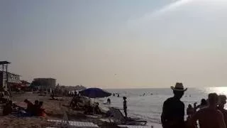 Затока 2016, Одесса, Си БРИЗ, Военный вертолет на пляже(Часть2)