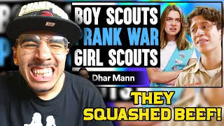 Boy Scouts PRANK WAR Girl Scouts (Dhar Mann) | Reaction!