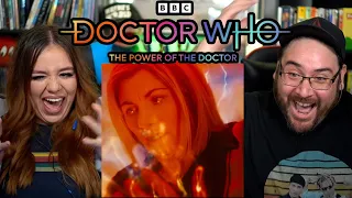 David Tennant is back! | DOCTOR WHO The Power of the Doctor REACTION | Regeneration Special