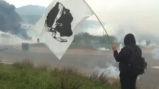 Corsica: Tense rally near riot police barracks