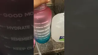 New Motivational Water Bottle/Amazon
