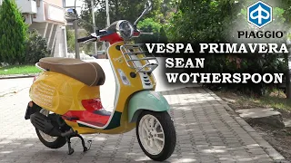 Piaggio Vespa Primavera Sean Wotherspoon 2021 Walkaround, All Details, Starting Sound