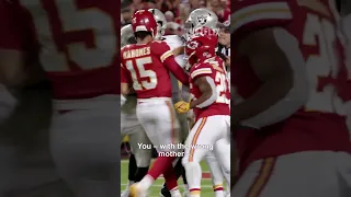 Mahomes gets FIRED UP! #shorts