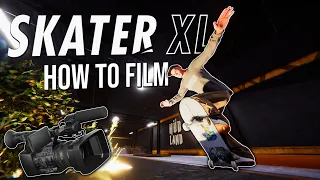 Skater XL - How to Film with the Replay Editor