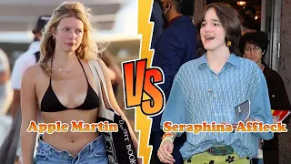 Seraphina Affleck (Ben Affleck's Daughter) Vs Apple Martin Transformation ★ From 00 To Now