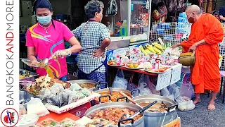 The Streets of BANGKOK in the Morning at 7 - Amazing Thailand