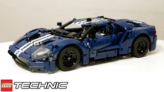 ДОЛГОЖДАННЫЙ ОБЗОР: ЛЕГО Техник 42154 Ford GT 1:12 обзор новинки 2023