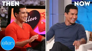 Then and Now: Mario Lopez's First and Last Appearances on 'The Ellen Show'