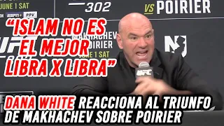 Dana White reacciona al triunfo de Islam Makhachev sobre Dustin Poirier