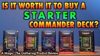 Is It Worth It To Buy A Starter Commander Deck? | A New Magic: The Gathering EDH Product Line