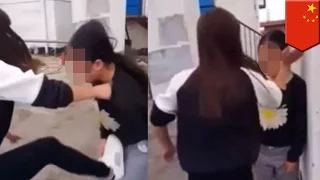 Травля в Китае: девочку избивали в течение трёх часов