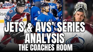 Jets & Avalanche NHL Playoffs Series Analysis : Jon Goyens Coaching Perspective | Daily Faceoff Live