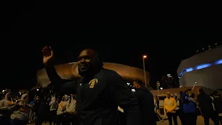 Southern University Human Jukebox CRANKS on Grambling in Parking Lot after Bayou Classic BOTB 2023