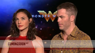 WONDER WOMAN - Gal Gadot and Chris Pine Interview