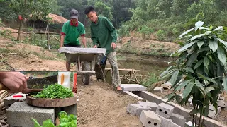 Build a drainage system for fish ponds, cook simple rice bowls