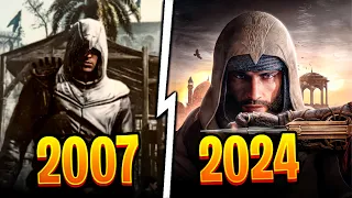 EVOLUTION OF ASSASSIN'S CREED GAMES (2007 - 2024)