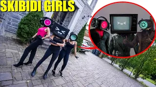 I CAUGHT TV WOMAN VS SPEAKER WOMAN VS CAMERA WOMAN IN REAL LIFE! (SKIBIDI MOVIE GIRL ALLIANCE)