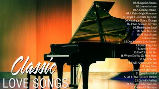 30 Most Famous Classical Piano Pieces - The Best Beautiful Piano Love Songs 70s 80s 90s Playlist