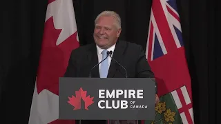 Premier Ford delivers remarks in Toronto | June 19