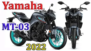 2022 Yamaha MT-03 Features and Specifications