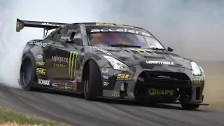 Baggsy's 1200HP Turbo V8 LSX Nissan R35 GT-R Liberty Walk! - Drifting at Goodwood FOS 2019!