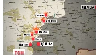 Недалеко від Новотроїцького диверсанти атакували позиції сил АТО