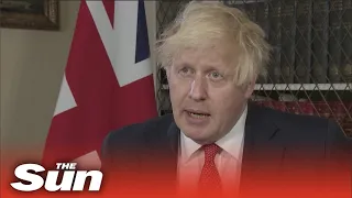 Boris Johnson says UK will work with Afghan Taliban if necessary