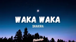 Shakira - Waka Waka (This Time For Africa) (FIFA World Cup 2010) (Lyrics / Lyrics Video)