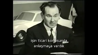 Anadol Otosan - Reliant ortaklığı, 1967 BBC röportajı - Türkçe alt yazılı
