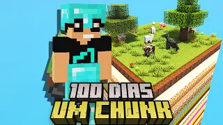 SOBREVIVI 100 DIAS EM UM CHUNK NO MINECRAFT - O FILME