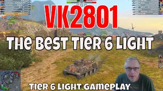 VK2801 The Best Light Tank at Tier 6 #wotb #wotblitz