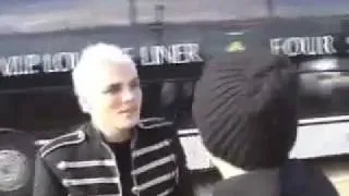 Placebo and Gerard Way from My Chemical Romance at Reading Festival 2006