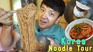 TRADITIONAL Korean Noodle Tour in South Korea