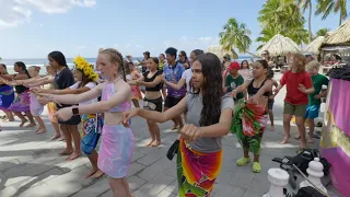 Cook Islands Dancing Lessons at The Edgewater Resort & Spa