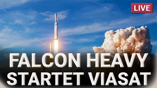 Doppelstart: Falcon Heavy & Falcon 9 - Live auf Deutsch