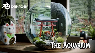 The Aquarium - Blender Timelapse Tutorial