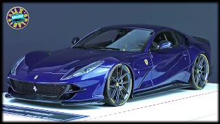 Top Level 1/18 scale model by Davis & Giovanni. Novitec Ferrari 812 SuperFast Teaser.