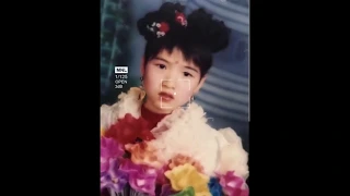 Wow，look Zhang Weili's childhood，so cute！