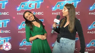 Ventriloquist Celia Munoz and Singer Amanda Mammana on What They'd Do With $1,000,000 AGT Win Prize