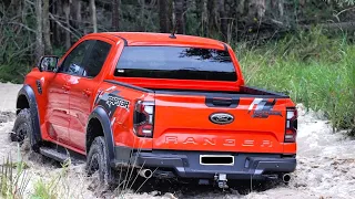 New 2023 Ford Ranger Raptor Extreme Off-Road Drive Mid-Size Pickup Truck