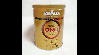Кава мелена Lavazza Qualita Oro в сталевій банці