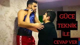 GÜÇLÜ BİR ADAMA KARŞI TEKNİKLER - RAKİP 110 KG!