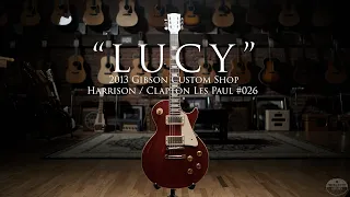 Beatles Week - Lucy (2013 Gibson Custom Shop Harrison-Clapton 1957 Les Paul Standard)